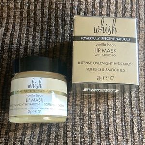 Whish Beauty Vanilla Bean Lip Mask With Bakuchiol